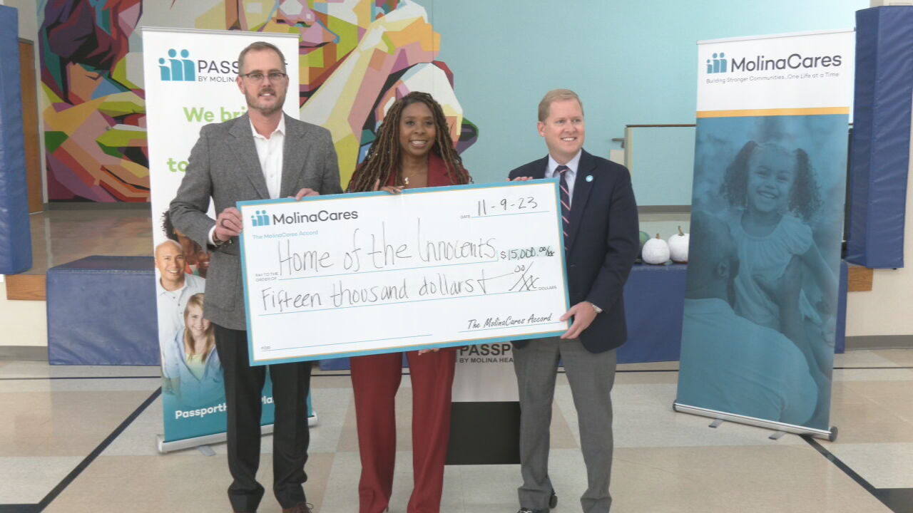 Home of the Innocents gets $15,000 donation to boost therapy program